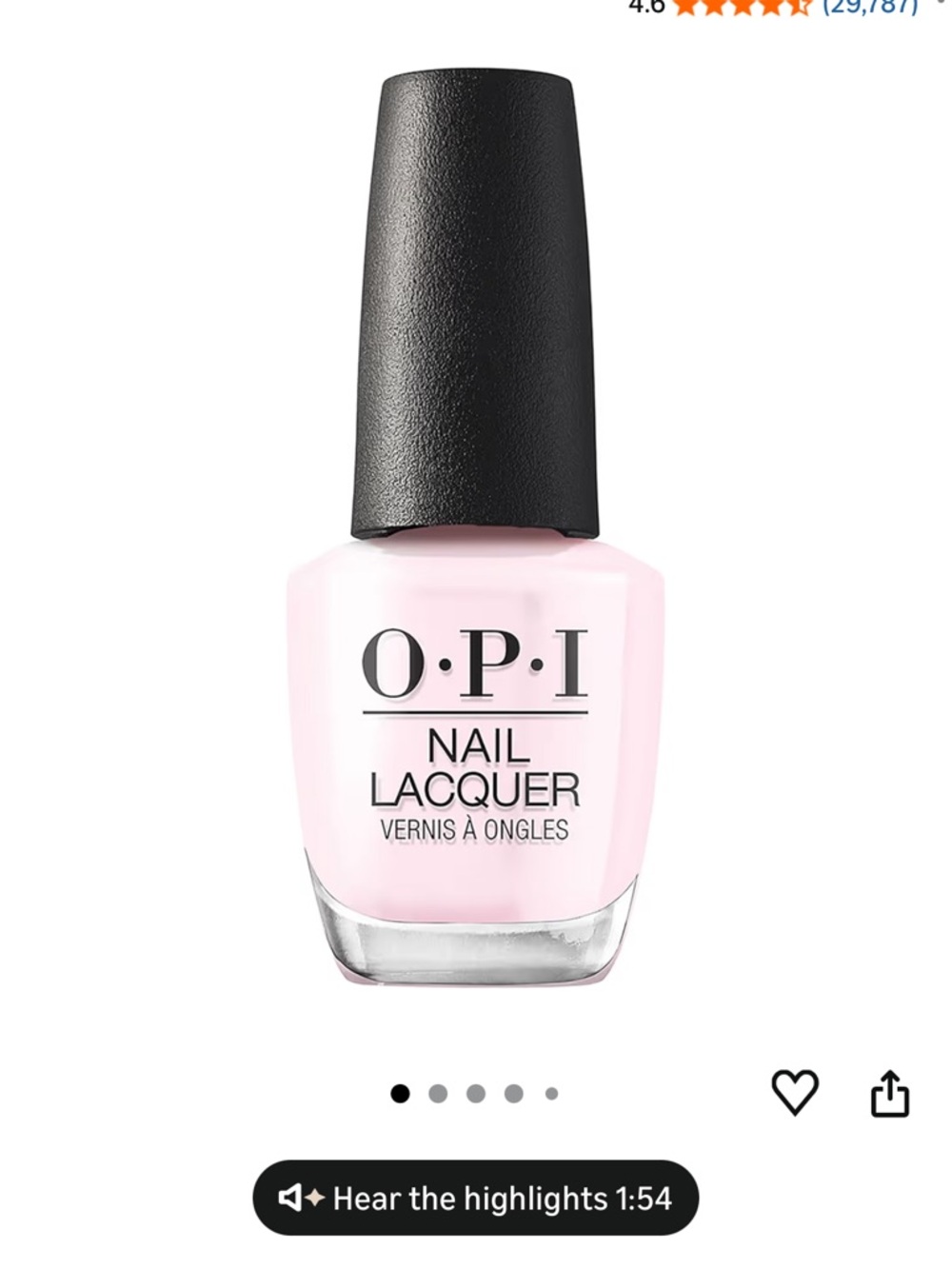 NWT OPI Let’s Be Friends nail polish